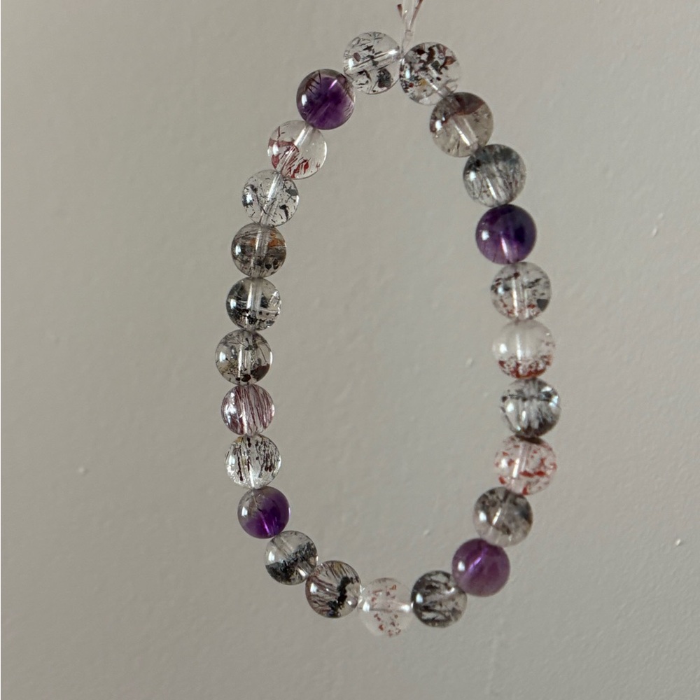 Super Seven Crystal Bracelet 7.5mm
